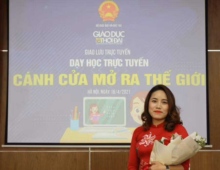 Cô Nguyễn Thanh Ngọc - Giáo viên trường Tiểu học Phan Đình Giót, Thanh Xuân, Hà Nội