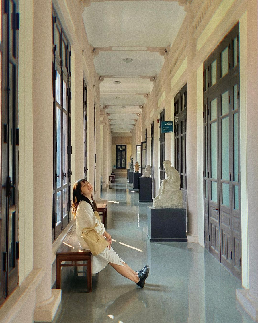 Mọi góc chụp trong bảo tàng này đều rất "nghệ". Mọi góc chụp trong bảo tàng này đều rất "nghệ".