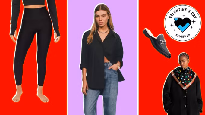 Tạo điểm nhấn cho set đồ với một chiếc khăn quàng quanh cổ.