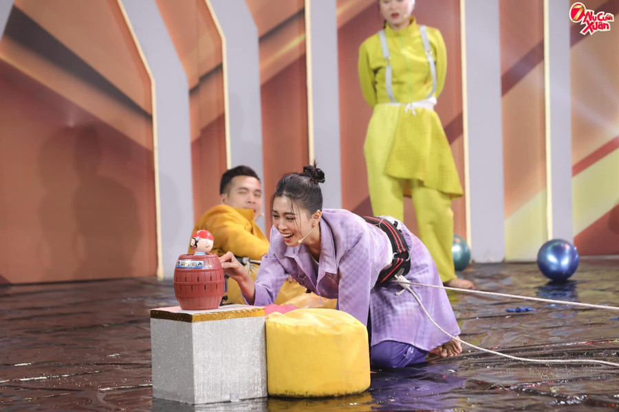 Gameshow do Tiểu Vy góp mặt.