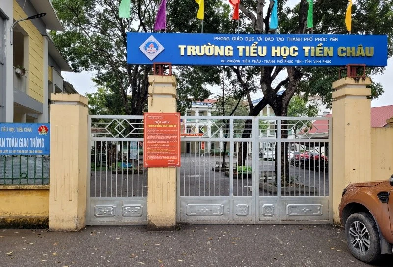 Một hiệu trưởng ở Vĩnh Phúc bị khởi tố