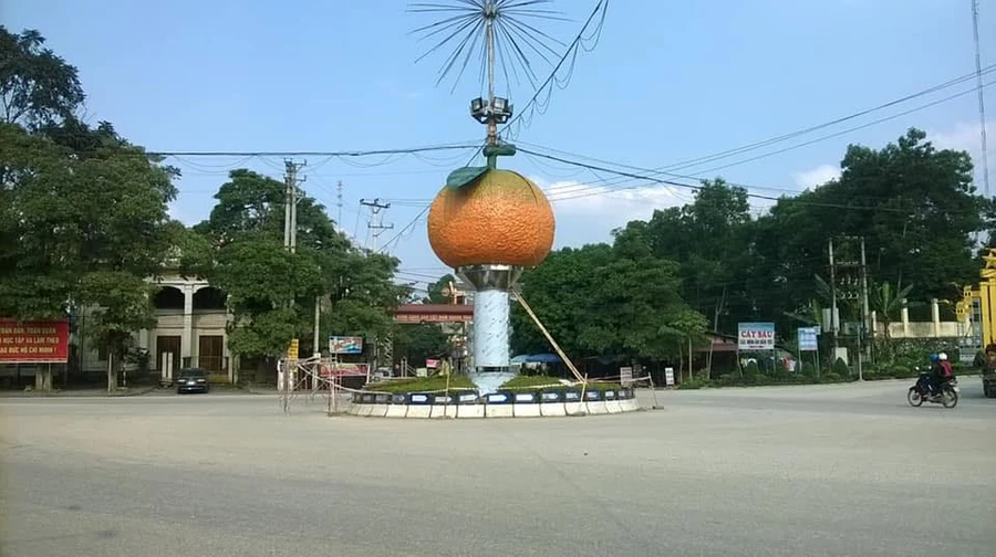 Huyện Hàm Yên nơi xảy ra động đất. Ảnh minh họa.