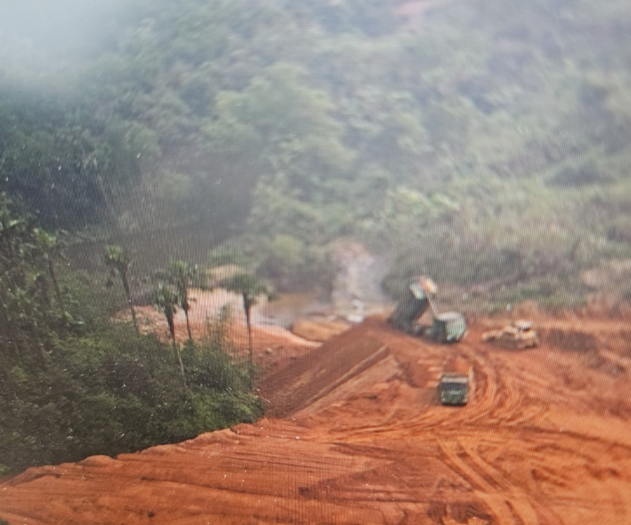 Khu đất thực hiện Dự án Nhà máy sản xuất pin năng lượng mặt trời có diện tích trên 80.000 m2 tại Khu công nghiệp Minh Quân.