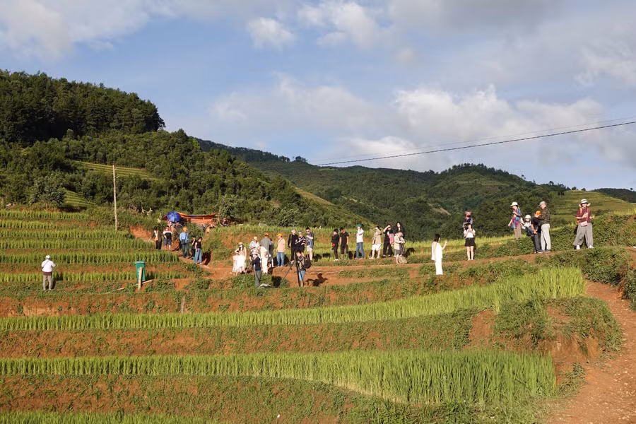 Khách du lịch đến Yên Bái đang có xu hướng tăng cao, nhất là khách nước ngoài.