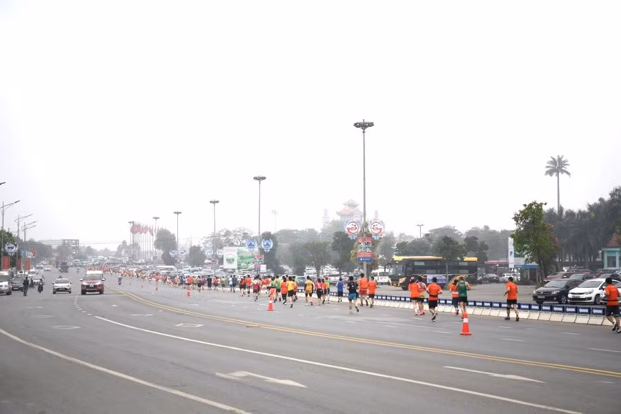 Nội dung cự ly 42km và 21km có đường chạy thuộc Khu Di tích lịch sử Đền Hùng và thành phố Việt Trì.