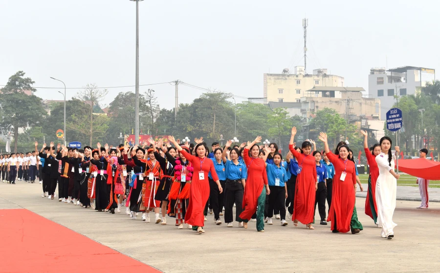 Hội khỏe Phù Đổng tỉnh Tuyên Quang diễn ra từ ngày 2-5/4.