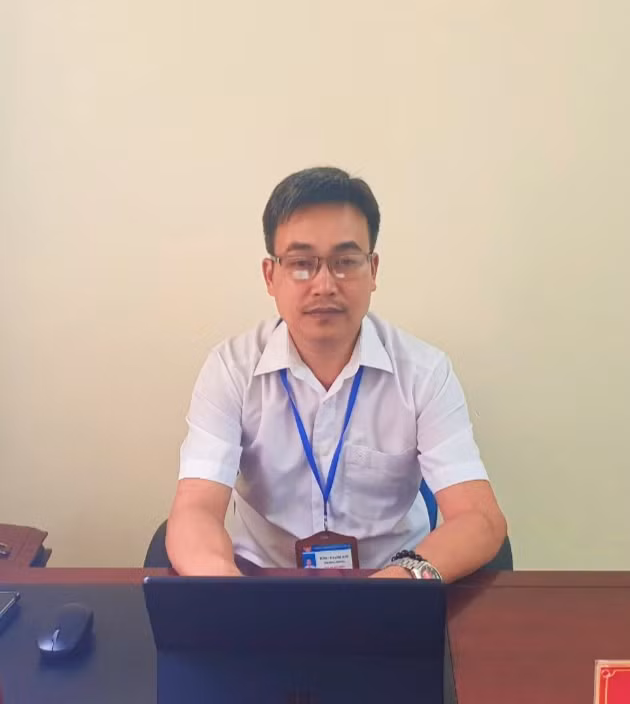 Ông Tống Thanh Sơn, Trưởng phòng GD&amp;ĐT huyện Mường Tè, Lai Châu