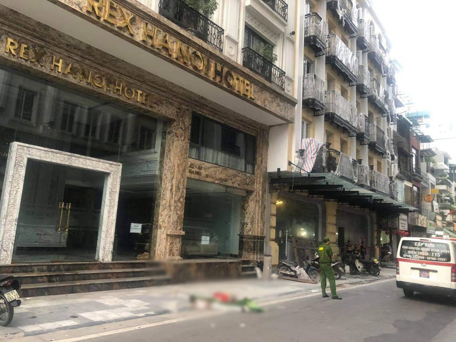 Hiện trường vụ việc.