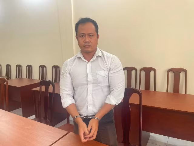 Bị can Phạm Trọng Cường. (Ảnh: Công an TPHCM)