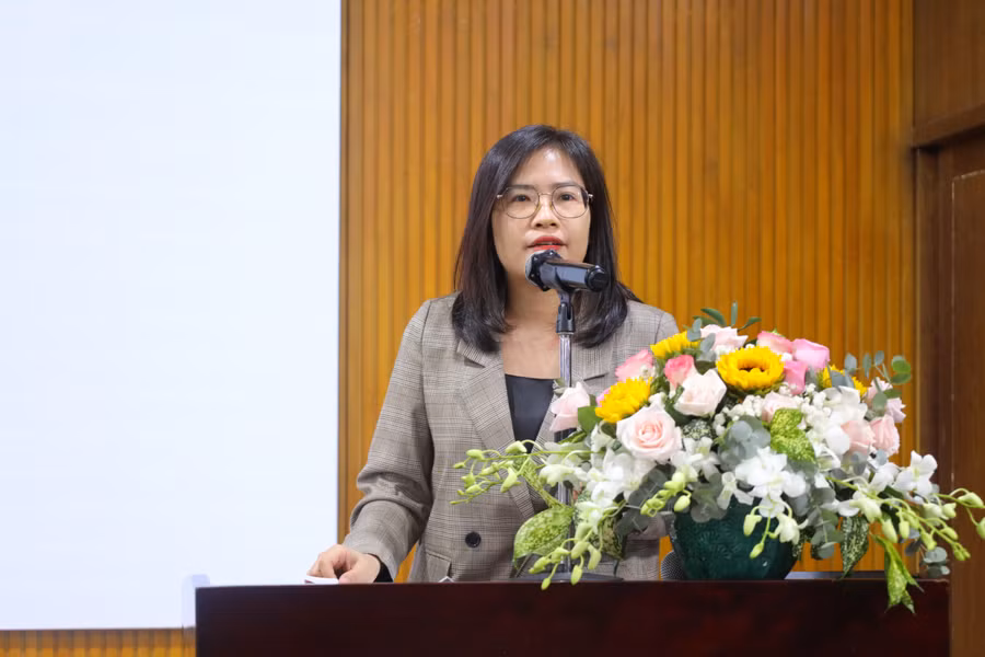 ThS Phạm Thị Thúy, Khoa Luật Dân sự, Trường Đại học Luật TPHCM. (Ảnh: HCMULAW)