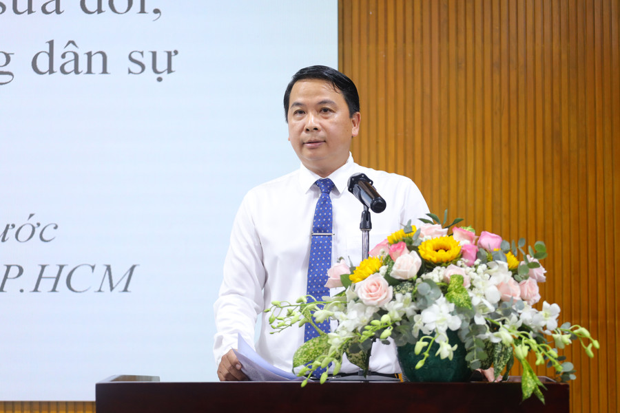 ThS Nguyễn Đức Phước, TAND quận Bình Tân. (Ảnh: HCMULAW)