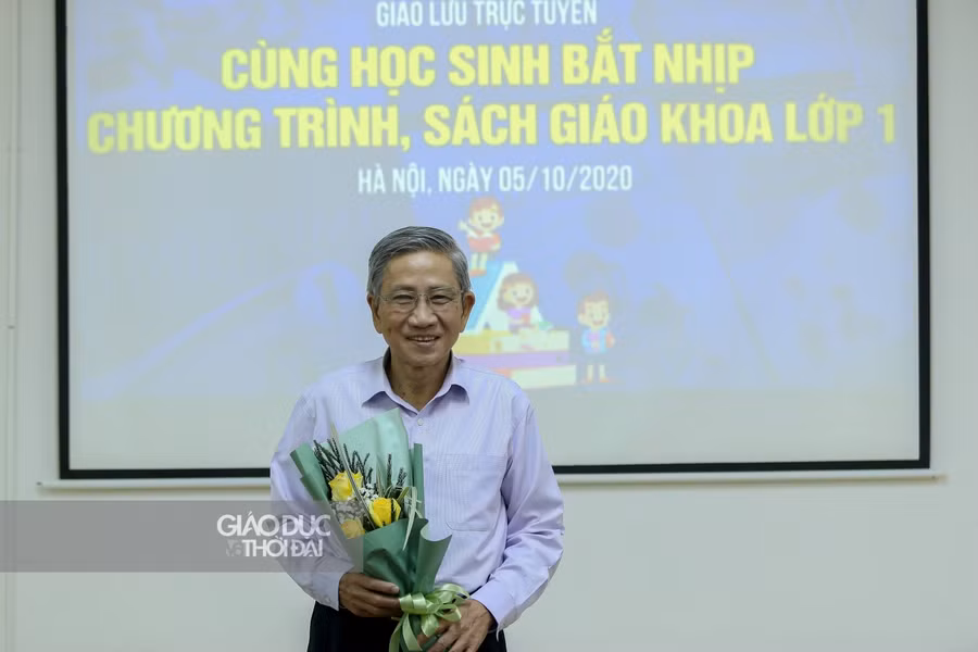 GS.TS Nguyễn Minh Thuyết, Tổng chủ biên Chương trình giáo dục phổ thông