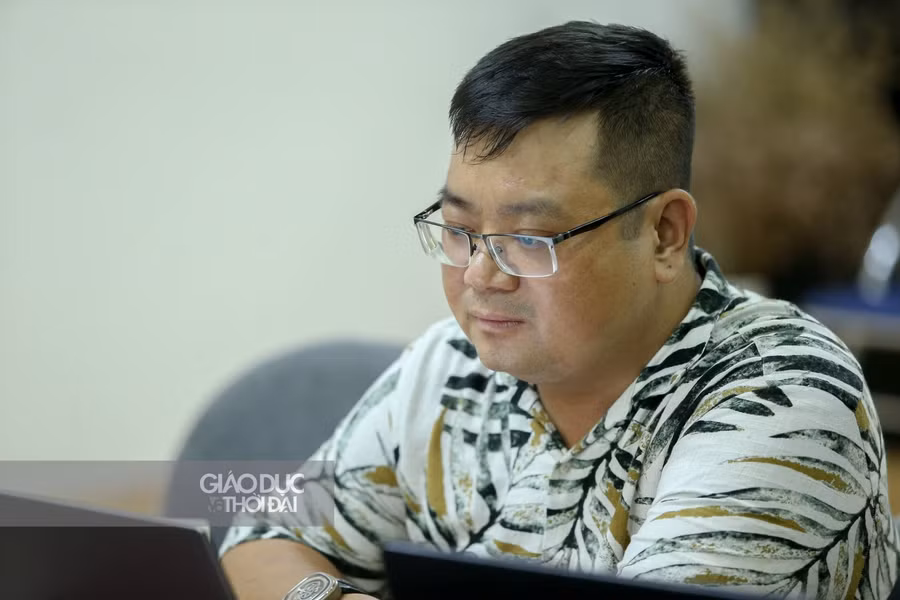 TS. chuyên ngành Tâm lý Giáo dục Vũ Việt Anh, Giám đốc Học viện Thành Công, Hà Nội.