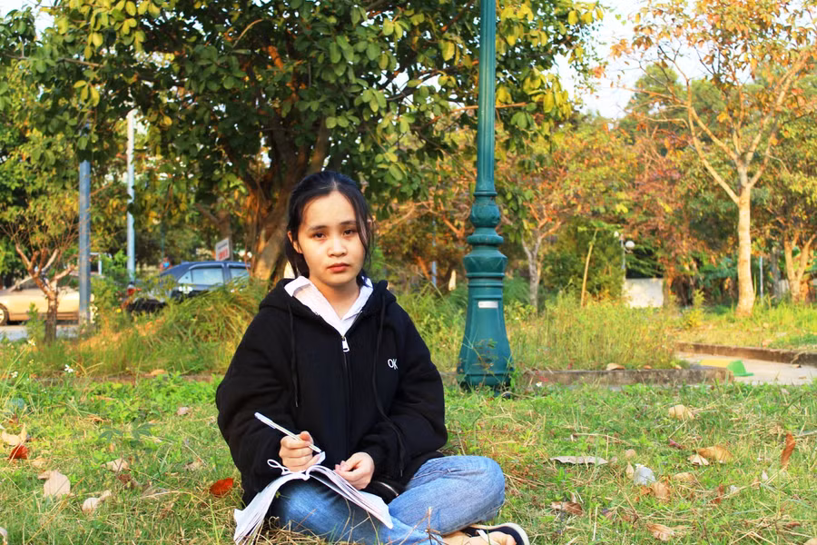 Hà Ly lựa chọn học Giáo dục Tiểu học, với mong ước được trở thành cô giáo.