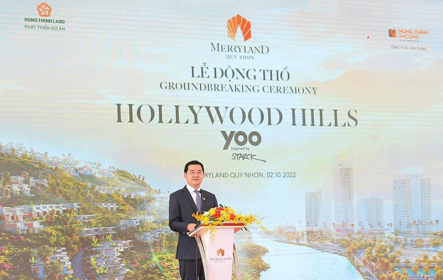 Ông Trương Văn Việt - Phó Chủ tịch kiêm Phó TGĐ Tập đoàn Hưng Thịnh phát biểu tại sự kiện Ông Trương Văn Việt - Phó Chủ tịch kiêm Phó TGĐ Tập đoàn Hưng Thịnh phát biểu tại sự kiện