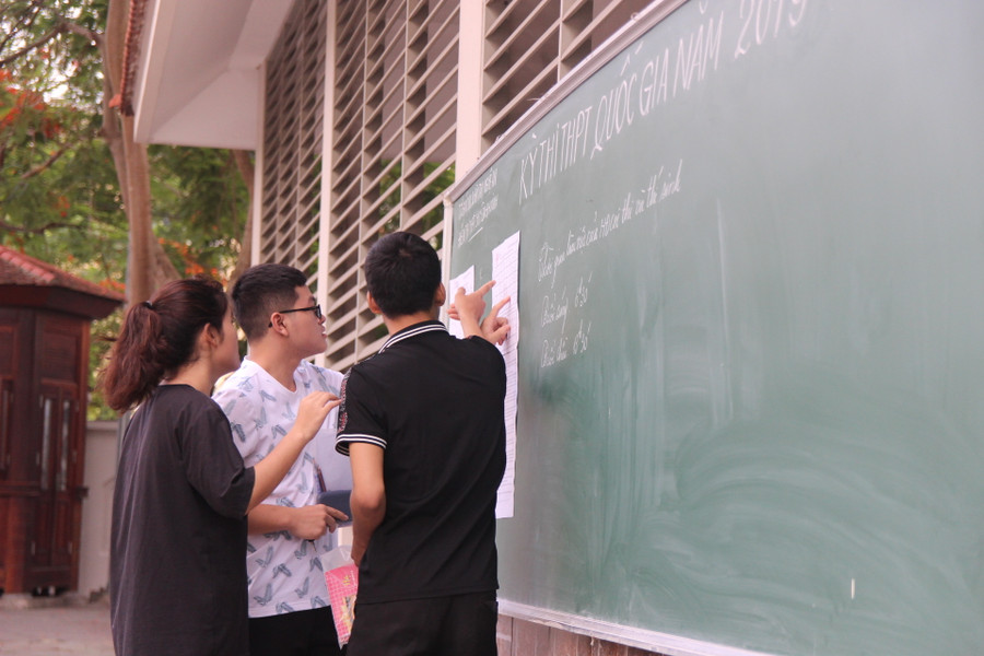 Kiểm tra lại thông tin phòng thi của mình