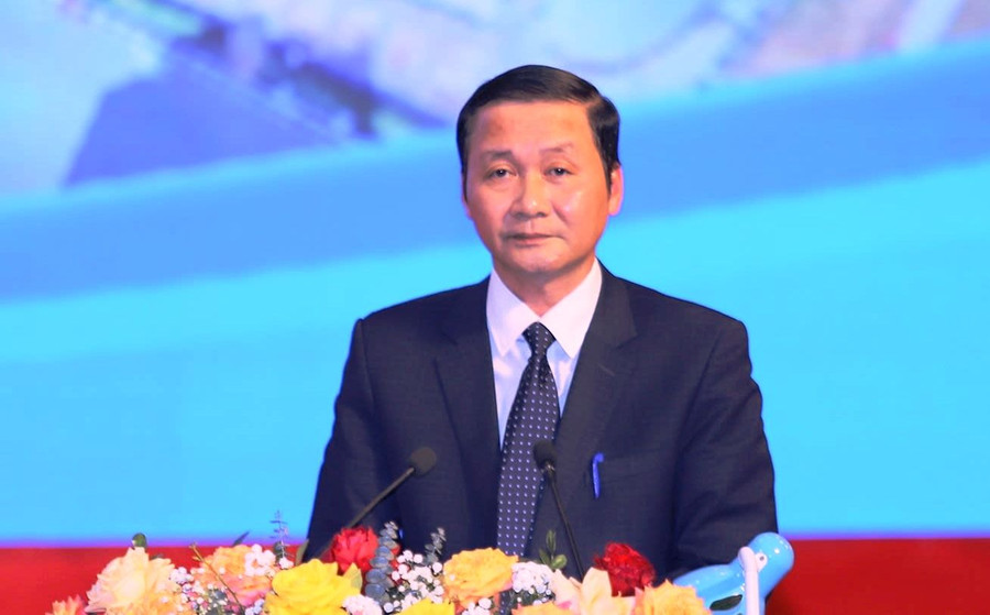 Chủ tịch UBND tỉnh Thanh Hóa Đỗ Minh Tuấn phát biểu tại hội nghị. Ảnh: MH. Chủ tịch UBND tỉnh Thanh Hóa Đỗ Minh Tuấn phát biểu tại hội nghị. Ảnh: MH.