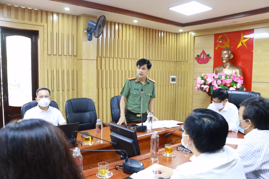 Đại diện ngành công an lưu ý tình trạng gian lận có thể xảy ra trong kỳ thi