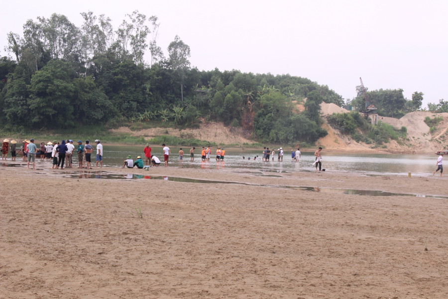 Khúc sông Lam nơi xảy ra sự việc thương tâm