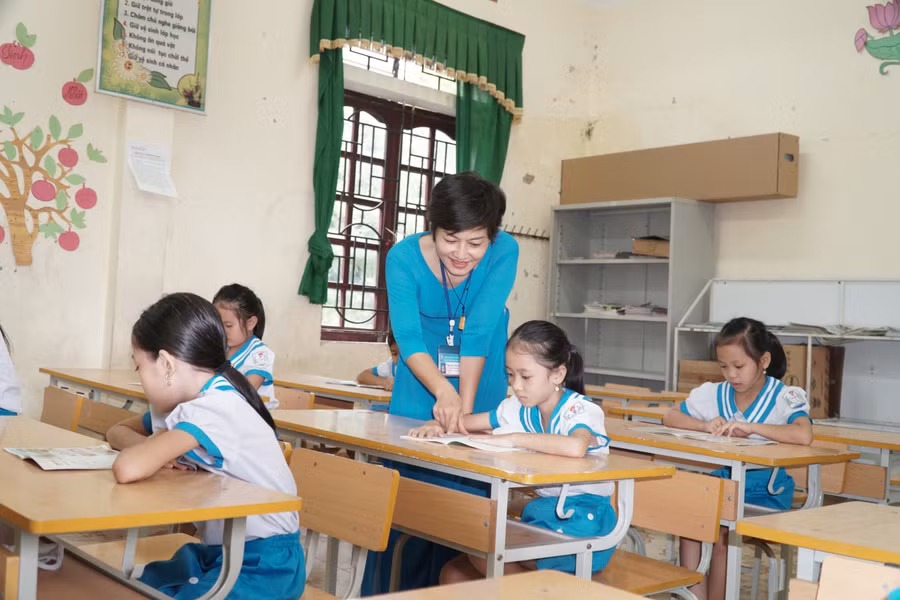 Tỉnh Nghệ An còn thiếu nhiều giáo viên tiểu học