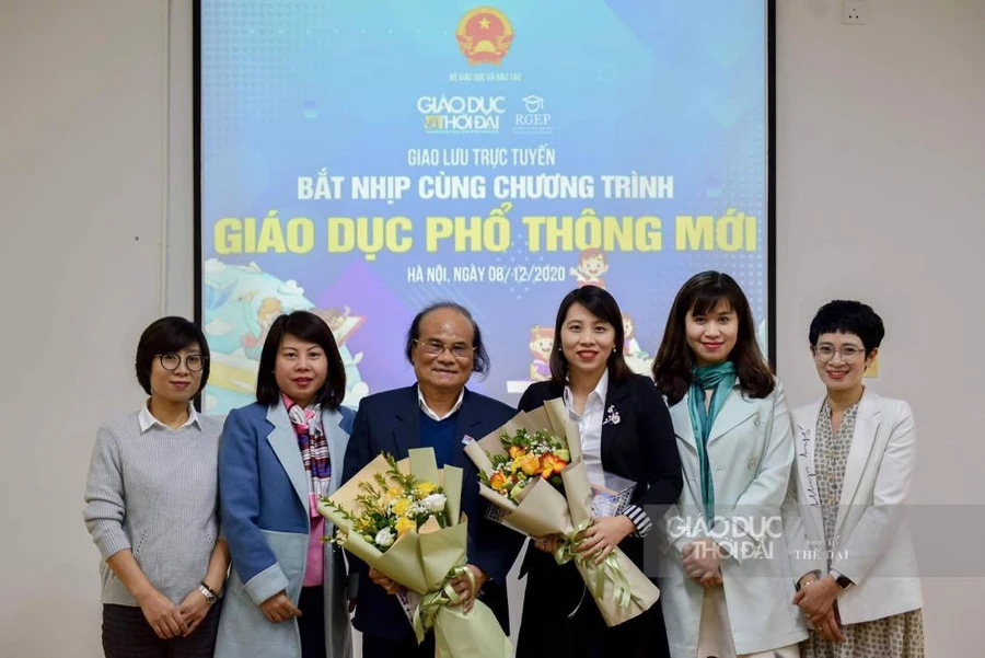 Giao lưu trực tuyến: Bắt nhịp cùng Chương trình giáo dục phổ thông mới