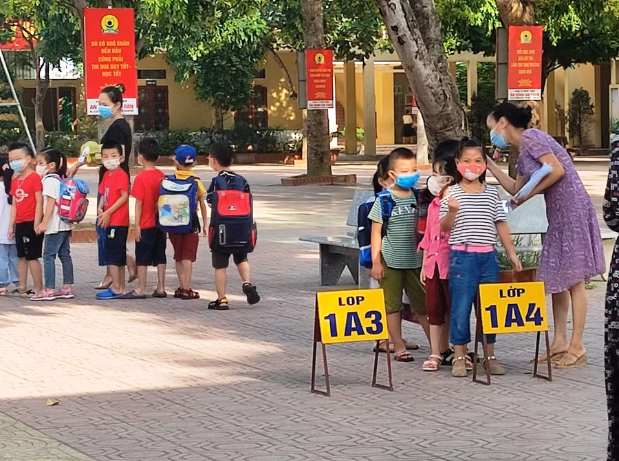 Học sinh các cấp ở TP Thanh Hóa vẫn chưa được đến trường. Ảnh minh họa.