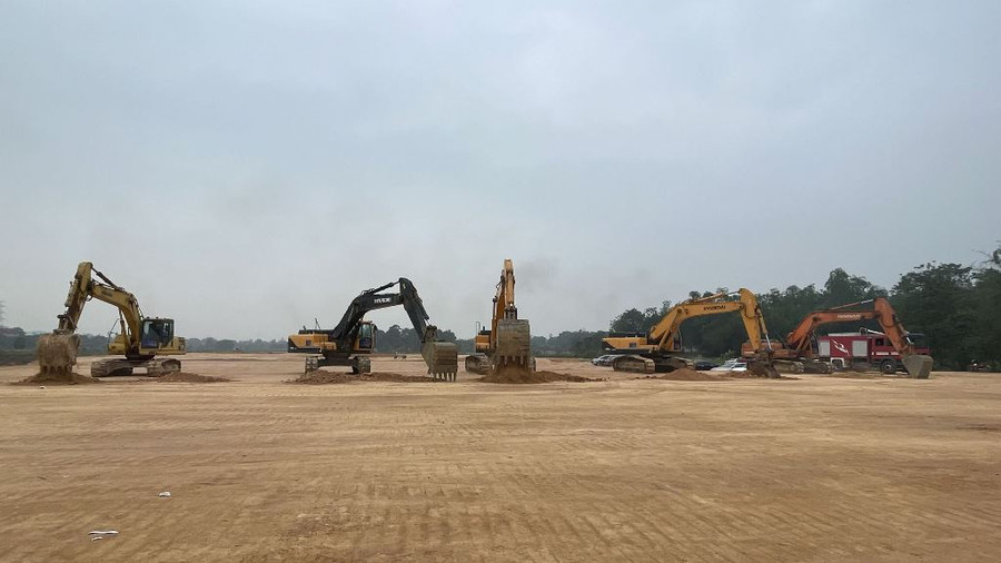 Dự án dự kiến sẽ bàn giao mặt bằng lần 1 vào Quý 4/2023.