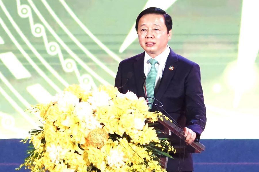 Phó Thủ tướng Trần Hồng Hà phát biểu tại lễ khai mạc Phó Thủ tướng Trần Hồng Hà phát biểu tại lễ khai mạc
