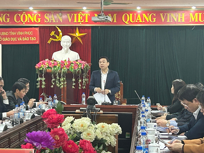 Đoàn đại biểu Quốc hội tỉnh Vĩnh Phúc đã có buổi giám sát, làm việc với Sở GD&ĐT Vĩnh Phúc Đoàn đại biểu Quốc hội tỉnh Vĩnh Phúc đã có buổi giám sát, làm việc với Sở GD&ĐT Vĩnh Phúc