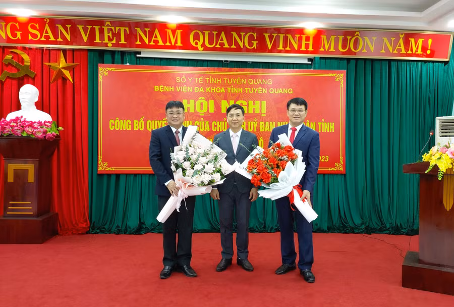 Tuyên Quang bổ nhiệm Giám đốc Bệnh viện Đa khoa tỉnh
