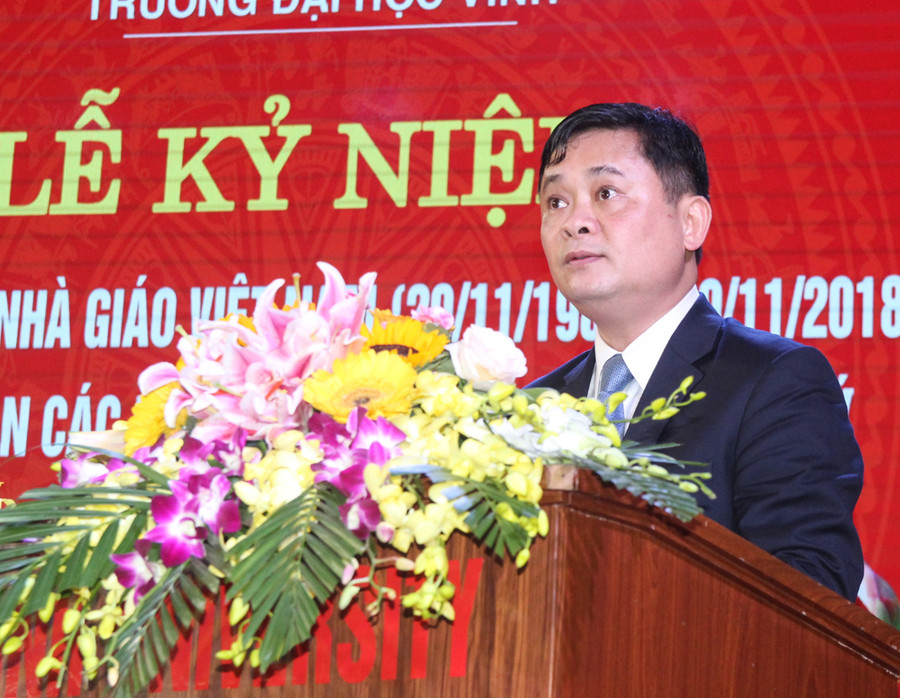 Ông Thái Thanh Quý - Chủ tịch UBND tỉnh Nghệ An phát biểu