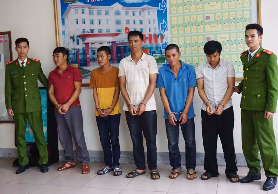 Các đối tượng truy nã bị bắt sau thời gian lẩn trốn pháp luật