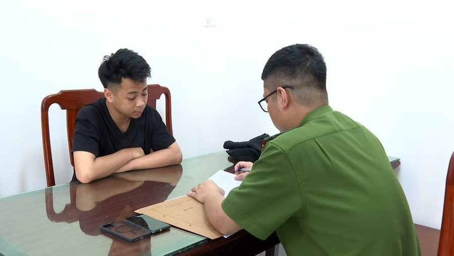 Đối tượng Hoàng tại CQSĐT.