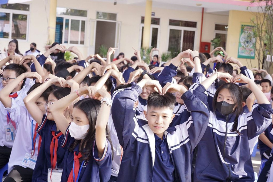 Trường THCS Cao Minh, Vĩnh Phúc: Quan tâm giáo dục kỹ năng sống cho học sinh ảnh 3 Trường THCS Cao Minh, Vĩnh Phúc: Quan tâm giáo dục kỹ năng sống cho học sinh ảnh 3