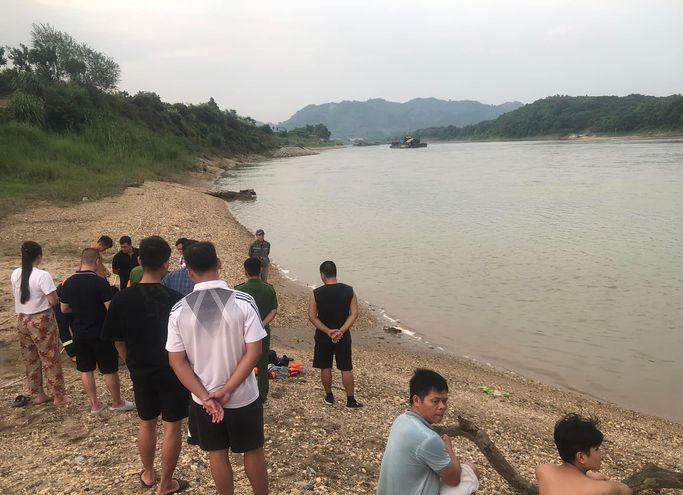 Hiện trường vụ đuối nước.