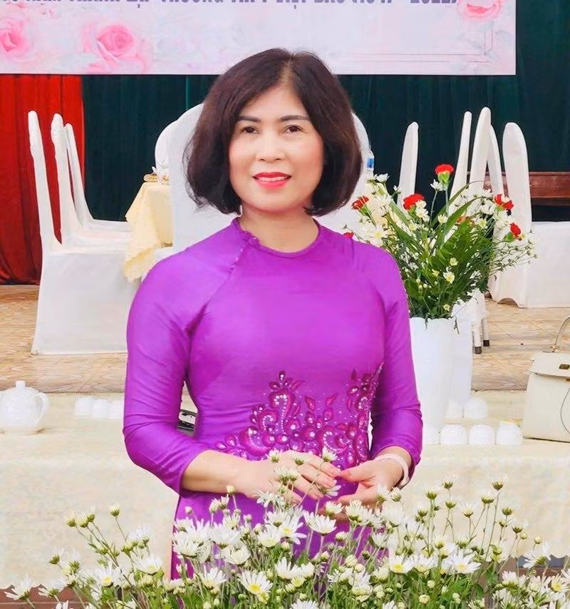 Bà Hà Thị Khánh Vân - Phó Giám đốc Sở Giáo dục và Đào tạo Lạng Sơn.