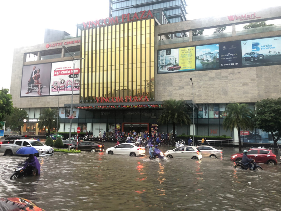 Đường Trần Phú - đoạn qua Trung tâm TP Thanh Hóa. (Ảnh: TL)