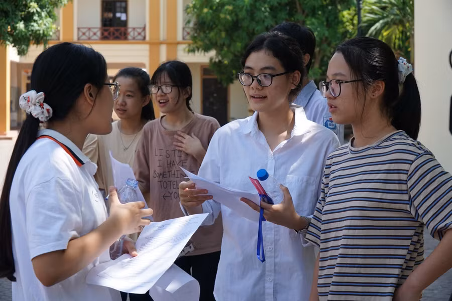 Việc thi 3 môn giảm áp lực và tạo điều kiện thuận lợi cho thí sinh ôn tập