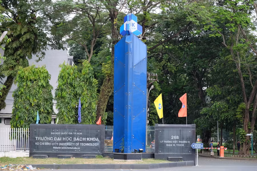 Trường ĐH Bách khoa, cơ sở Quận 10, TPHCM. Ảnh: Mạnh Tùng