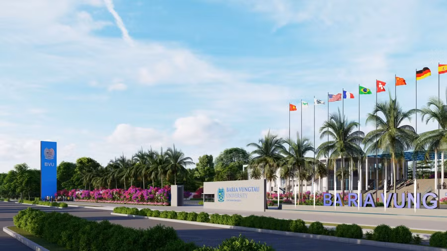 BVU đạt chuẩn Quốc tế 4 sao QS Stars Anh Quốc và đạt kiểm định Quốc gia. ẢNH: BVU