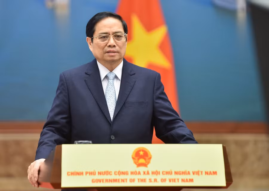 Thủ tướng Chính phủ Phạm Minh Chính . Ảnh: Chinhphu.vn