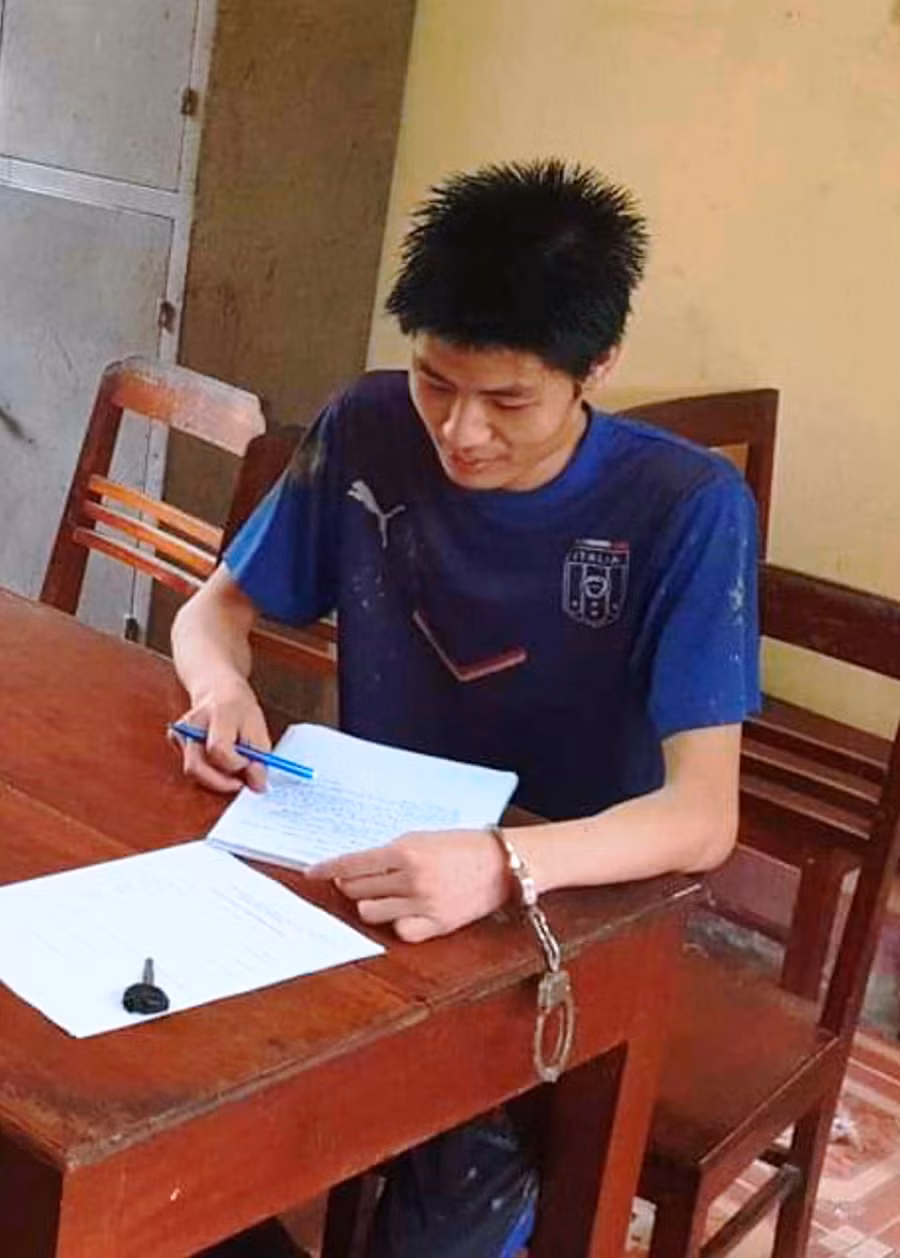 Nghi phạm gây ra vụ loạn sát ở trường Tiều học Đồng Lương.