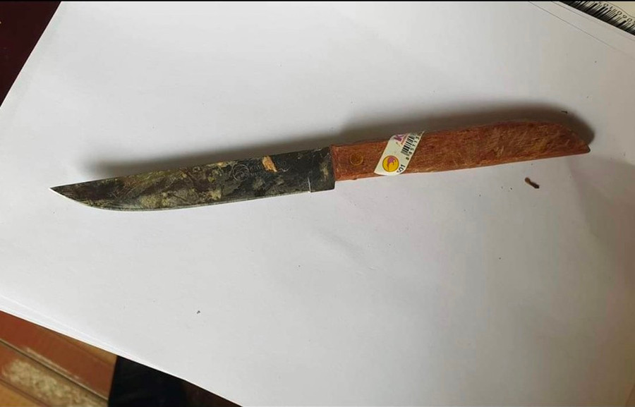 Hung khí gây án của nghi phạm Đỗ Mãnh Chiểu Minh đã được cơ quan chức năng thu giữ Hung khí gây án của nghi phạm Đỗ Mãnh Chiểu Minh đã được cơ quan chức năng thu giữ