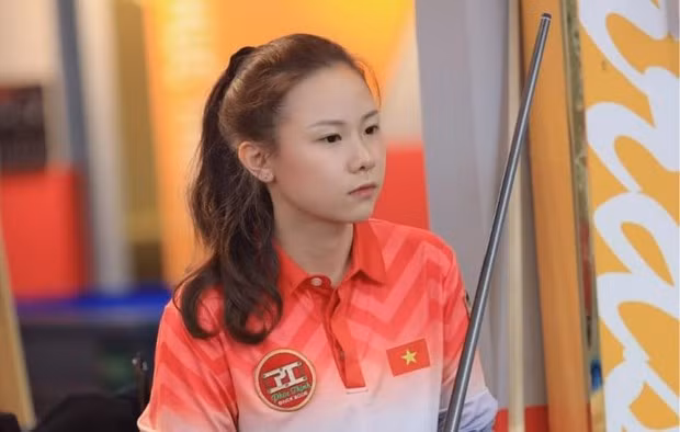 VĐV môn billiards Nguyễn Hoàng Yến Nhi.