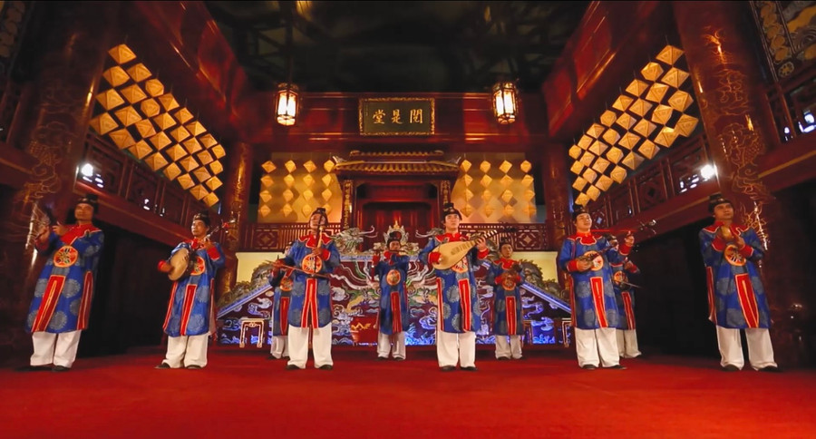 Nhã nhạc cung đình Huế - một di sản văn hóa phi vật thể được UNESCO công nhận.