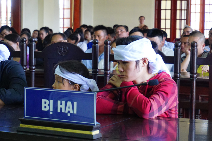 Người nhà bị hại tại phiên tòa