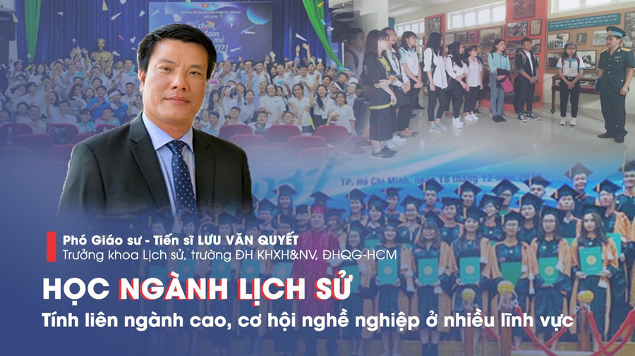 Lịch sử là ngành học cung cấp những kiến thức chuyên sâu về lịch sử nói chung và Lịch sử Việt Nam nói riêng.