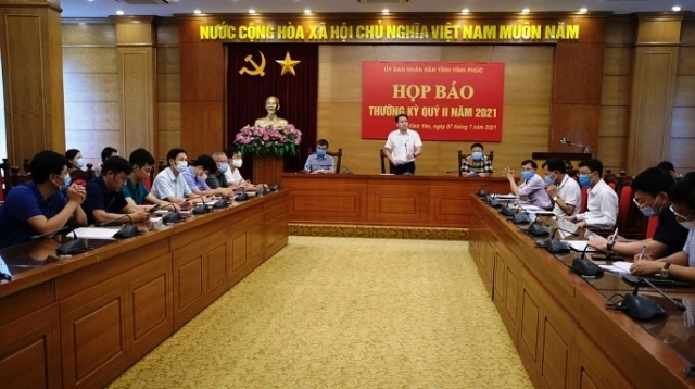 Quang cảnh buổi họp báo