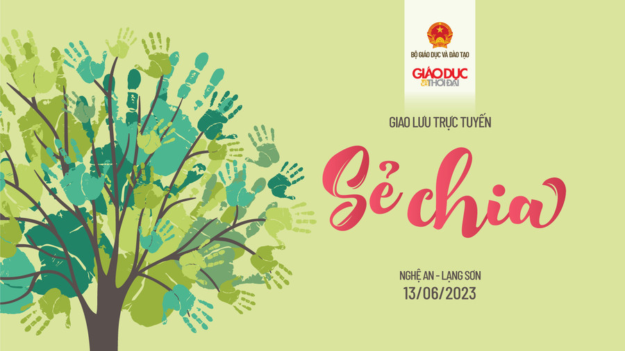 Giao lưu trực tuyến diễn ra trên Báo Giáo dục và Thời đại điện tử từ 9h00 đến 10h00 thứ Ba ngày 13/6/2023.