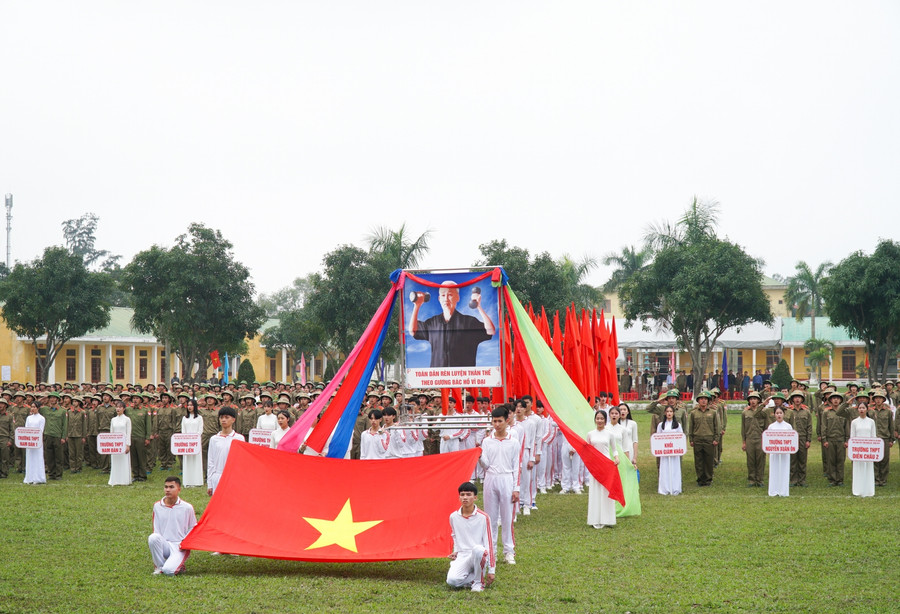 Nghệ An tổ chức Hội thao Giáo dục quốc phòng và an ninh học sinh THPT cấp tỉnh, lần thứ nhất năm 2020.